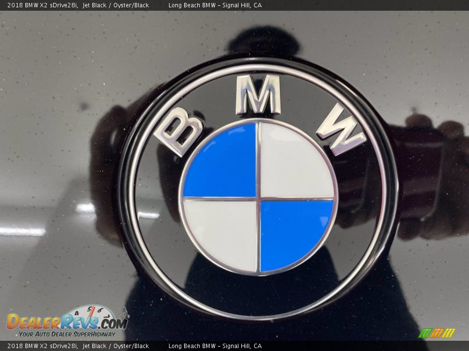 2018 BMW X2 sDrive28i Jet Black / Oyster/Black Photo #8