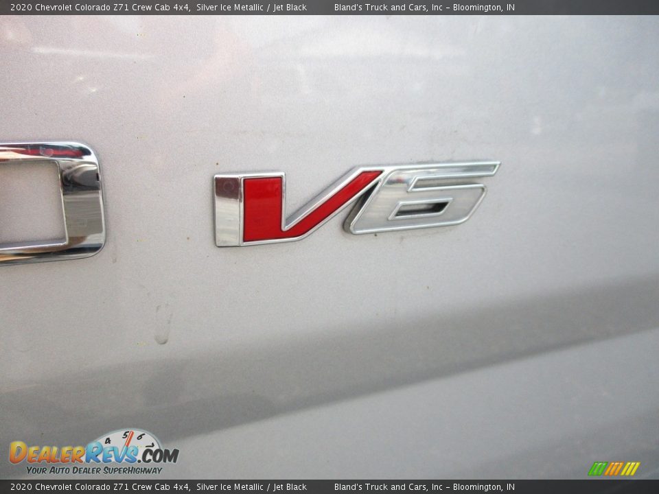 2020 Chevrolet Colorado Z71 Crew Cab 4x4 Silver Ice Metallic / Jet Black Photo #7