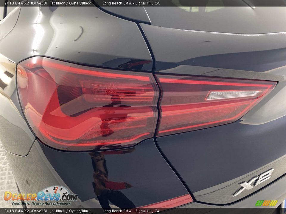 2018 BMW X2 sDrive28i Jet Black / Oyster/Black Photo #9