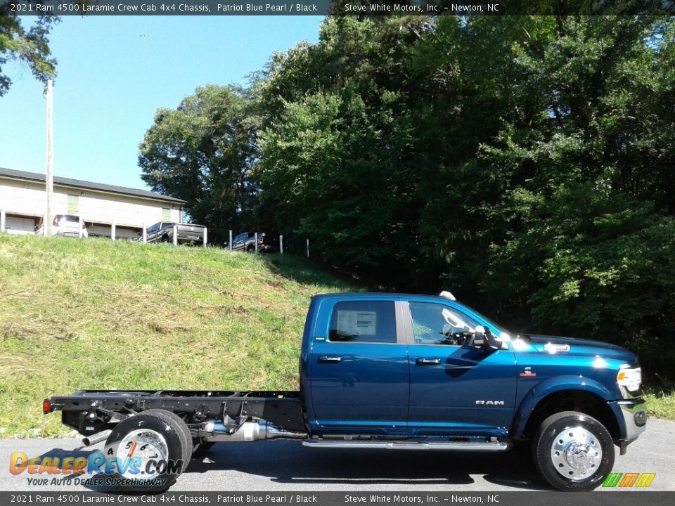 Patriot Blue Pearl 2021 Ram 4500 Laramie Crew Cab 4x4 Chassis Photo #5