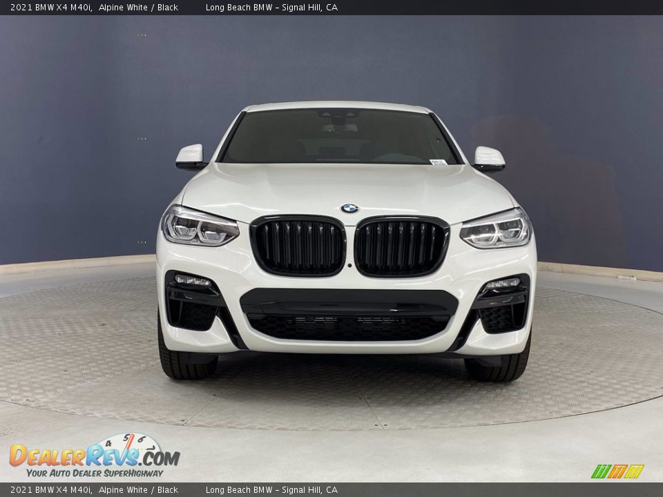 2021 BMW X4 M40i Alpine White / Black Photo #2