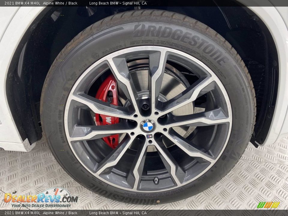 2021 BMW X4 M40i Alpine White / Black Photo #3