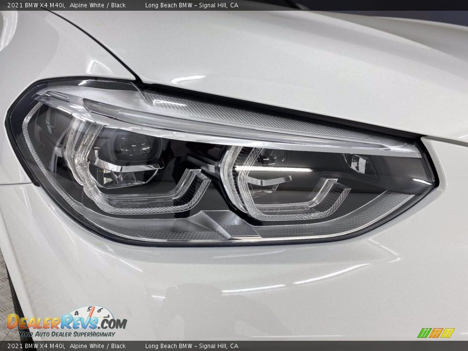 2021 BMW X4 M40i Alpine White / Black Photo #4