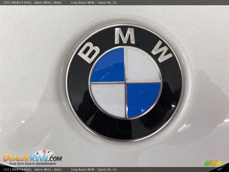 2021 BMW X4 M40i Alpine White / Black Photo #5