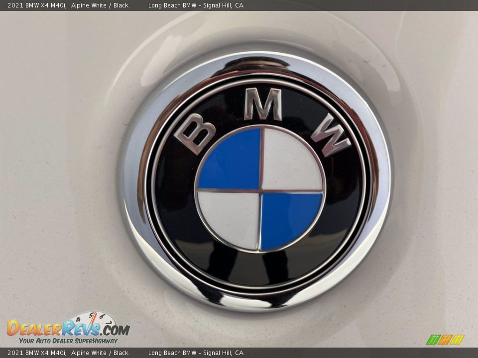2021 BMW X4 M40i Alpine White / Black Photo #7