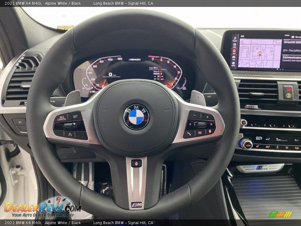 2021 BMW X4 M40i Alpine White / Black Photo #15