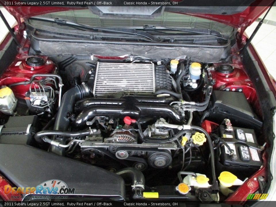2011 Subaru Legacy 2.5GT Limited 2.5 Liter Turbocharged DOHC 16-Valve VVT Flat 4 Cylinder Engine Photo #14