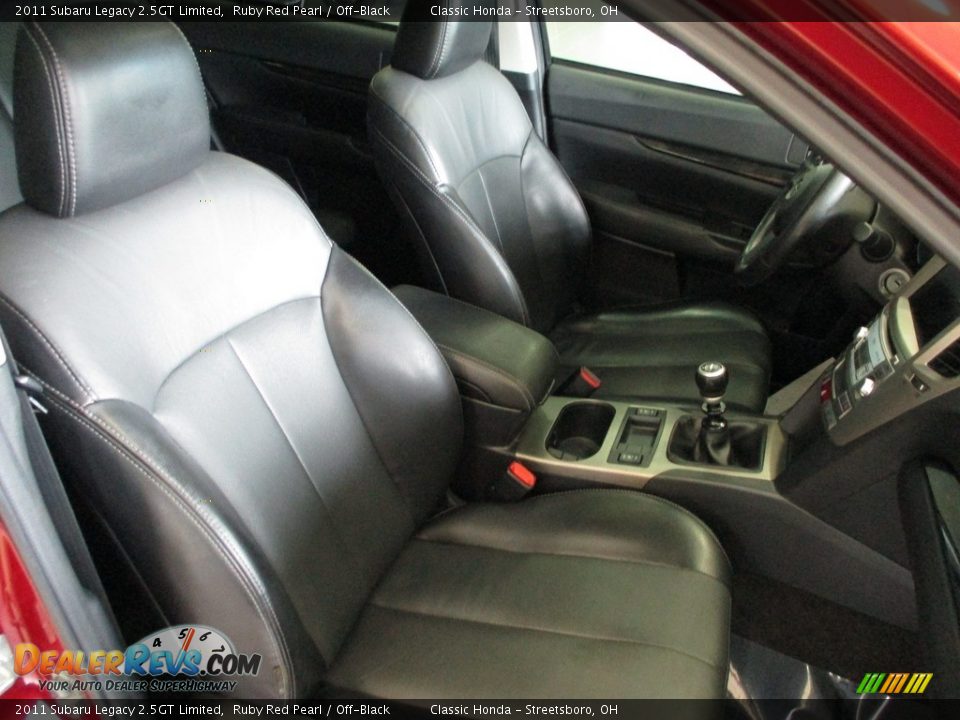 Front Seat of 2011 Subaru Legacy 2.5GT Limited Photo #17
