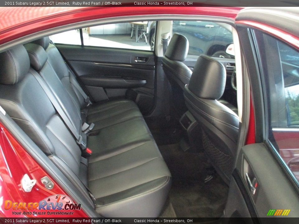 Rear Seat of 2011 Subaru Legacy 2.5GT Limited Photo #19