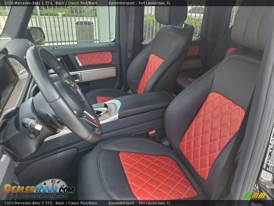 Front Seat of 2020 Mercedes-Benz G 550 Photo #9
