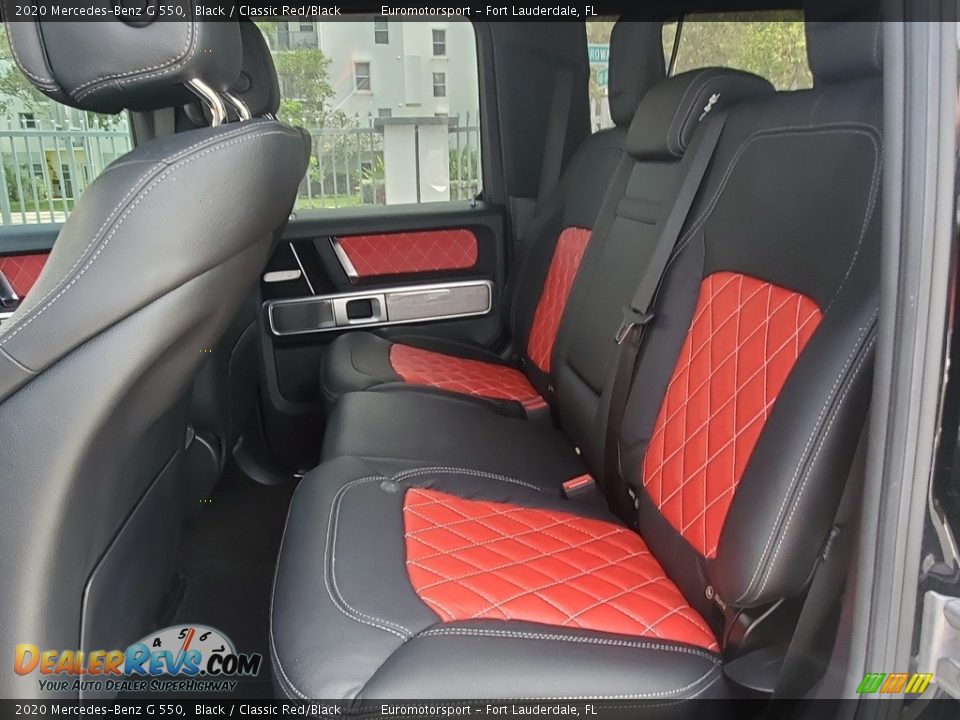 Rear Seat of 2020 Mercedes-Benz G 550 Photo #10