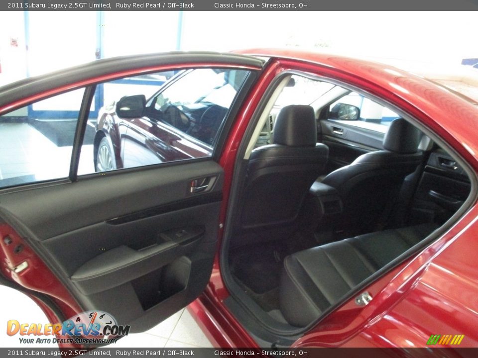 2011 Subaru Legacy 2.5GT Limited Ruby Red Pearl / Off-Black Photo #21
