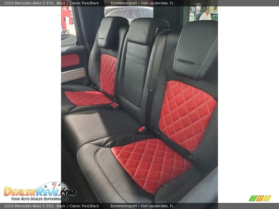 Rear Seat of 2020 Mercedes-Benz G 550 Photo #13