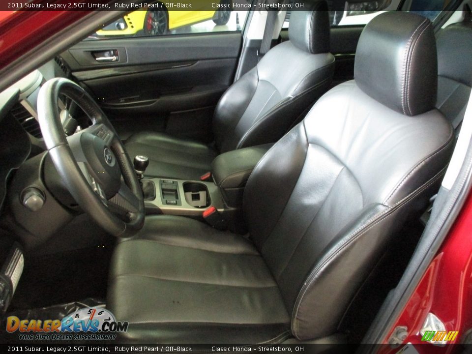 Front Seat of 2011 Subaru Legacy 2.5GT Limited Photo #26