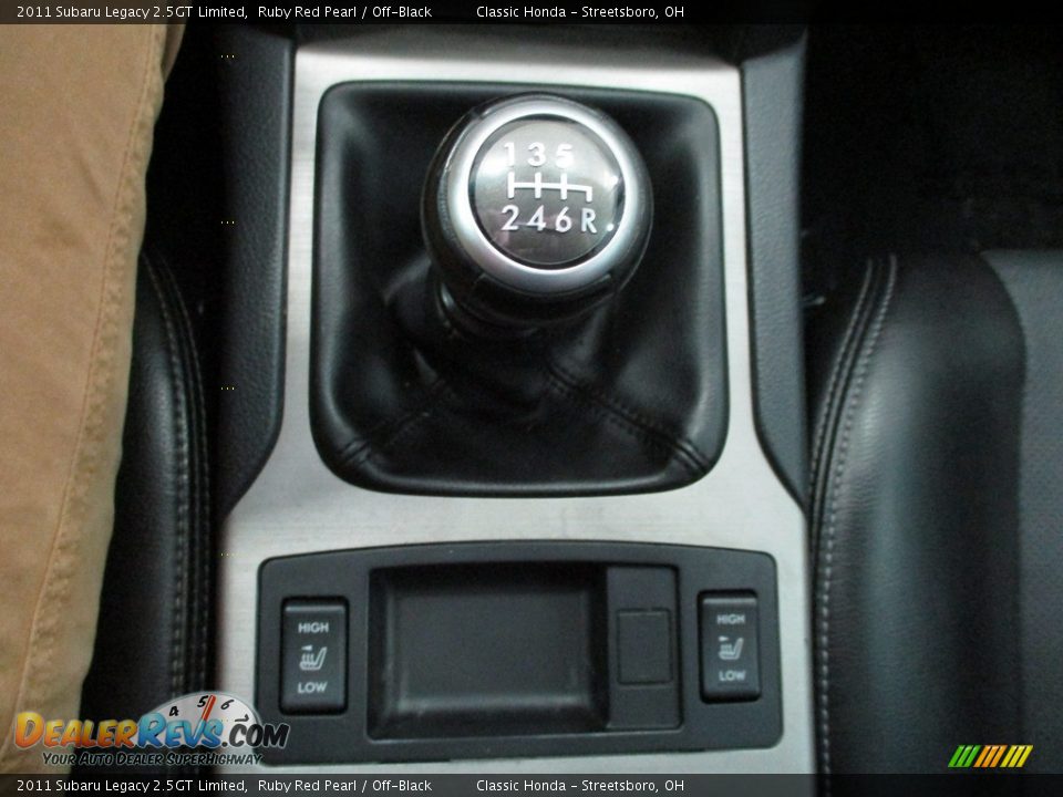 2011 Subaru Legacy 2.5GT Limited Shifter Photo #36