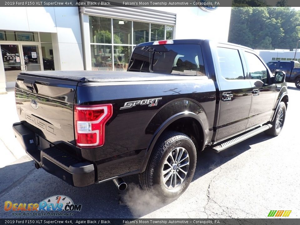 2019 Ford F150 XLT SuperCrew 4x4 Agate Black / Black Photo #2