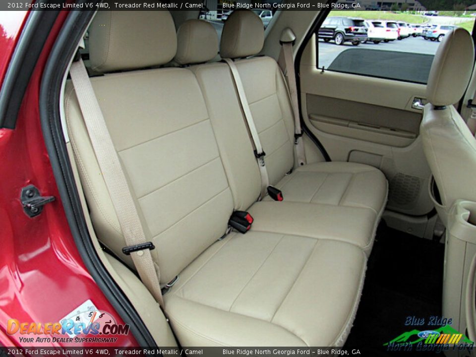 2012 Ford Escape Limited V6 4WD Toreador Red Metallic / Camel Photo #13