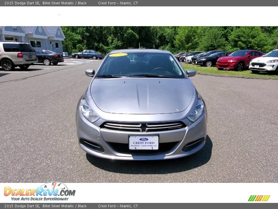 2015 Dodge Dart SE Billet Silver Metallic / Black Photo #2