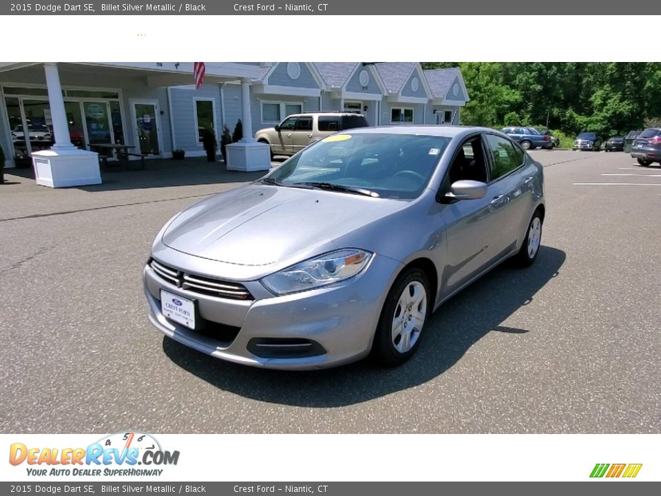 2015 Dodge Dart SE Billet Silver Metallic / Black Photo #3