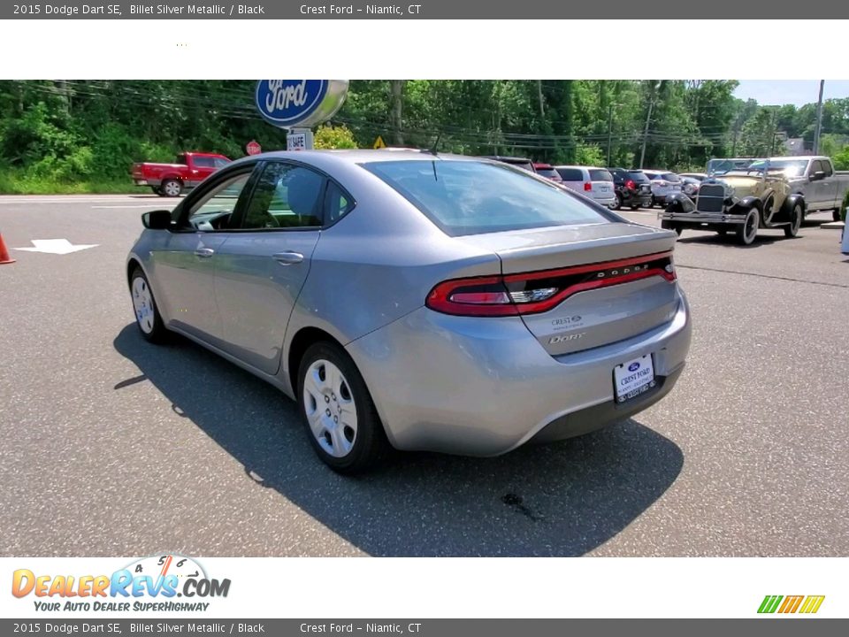 2015 Dodge Dart SE Billet Silver Metallic / Black Photo #5