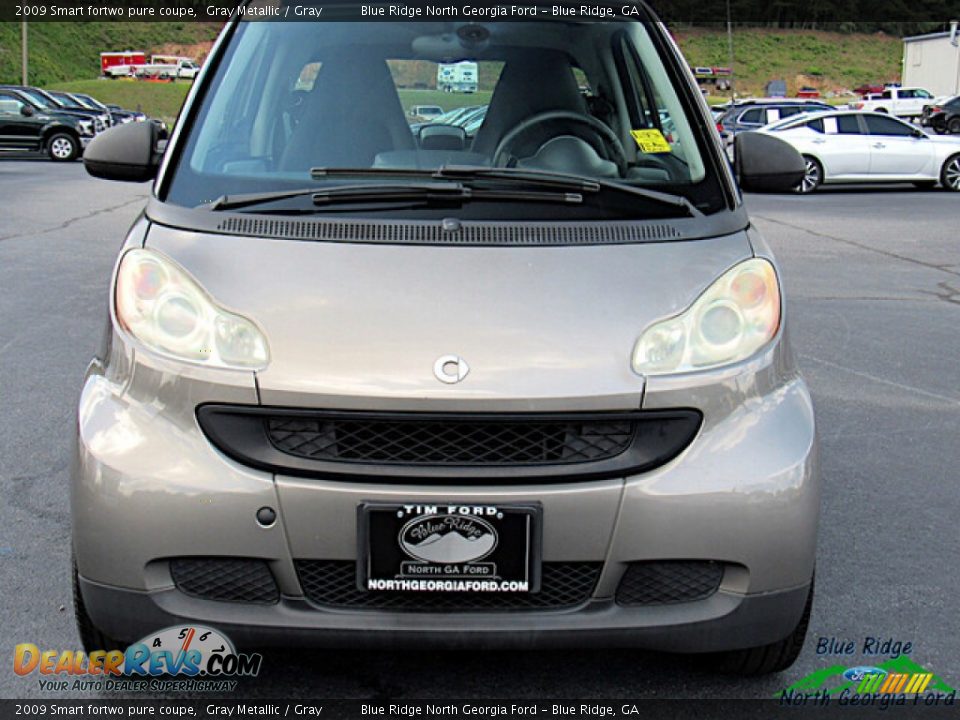 2009 Smart fortwo pure coupe Gray Metallic / Gray Photo #8