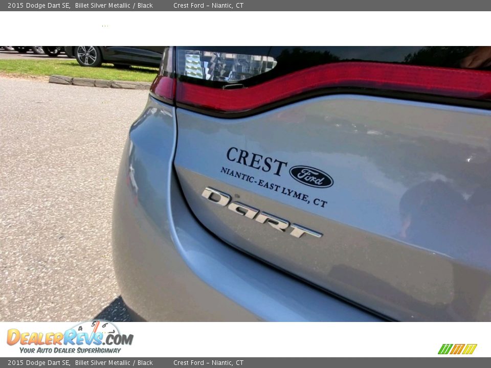 2015 Dodge Dart SE Billet Silver Metallic / Black Photo #9