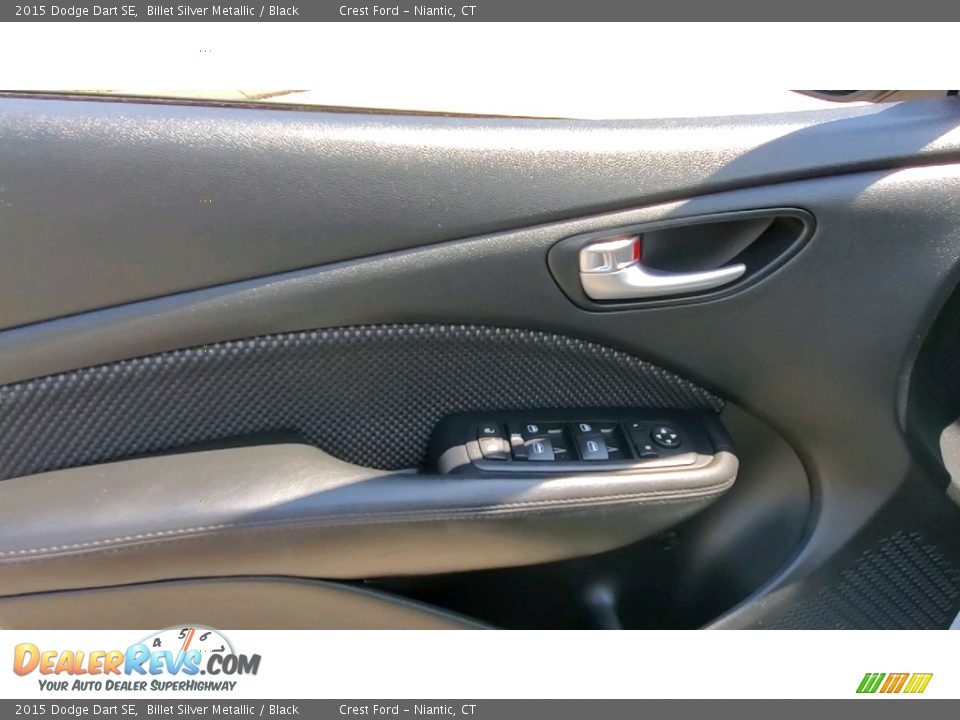 2015 Dodge Dart SE Billet Silver Metallic / Black Photo #12