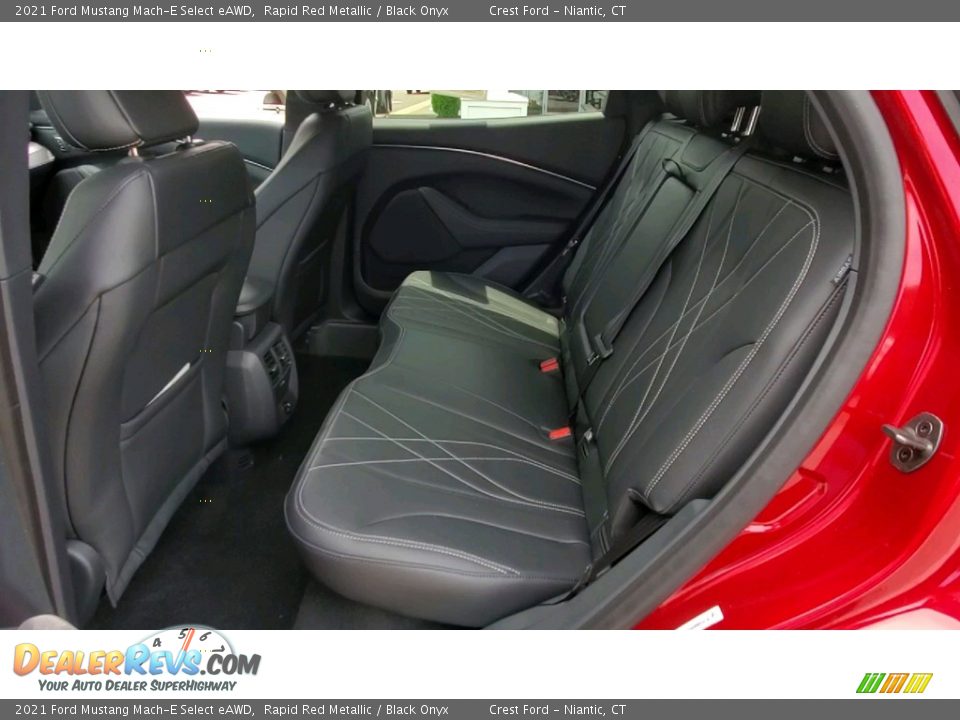 Rear Seat of 2021 Ford Mustang Mach-E Select eAWD Photo #16