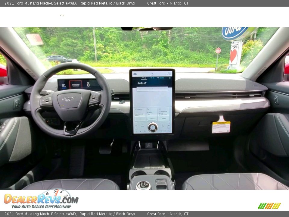 Dashboard of 2021 Ford Mustang Mach-E Select eAWD Photo #17