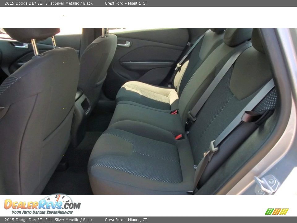 2015 Dodge Dart SE Billet Silver Metallic / Black Photo #17
