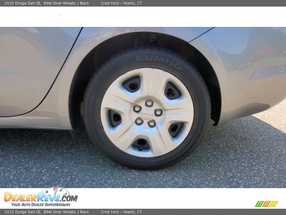 2015 Dodge Dart SE Billet Silver Metallic / Black Photo #19