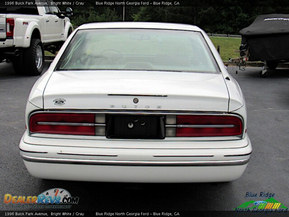 1996 Buick Park Avenue Bright White / Gray Photo #4