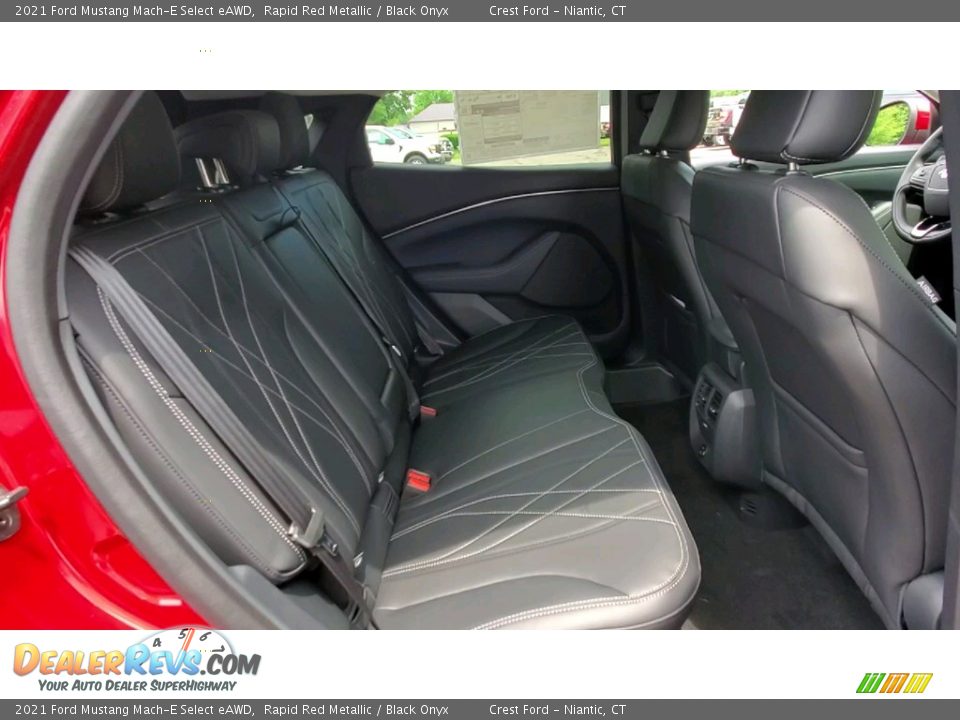 Rear Seat of 2021 Ford Mustang Mach-E Select eAWD Photo #21