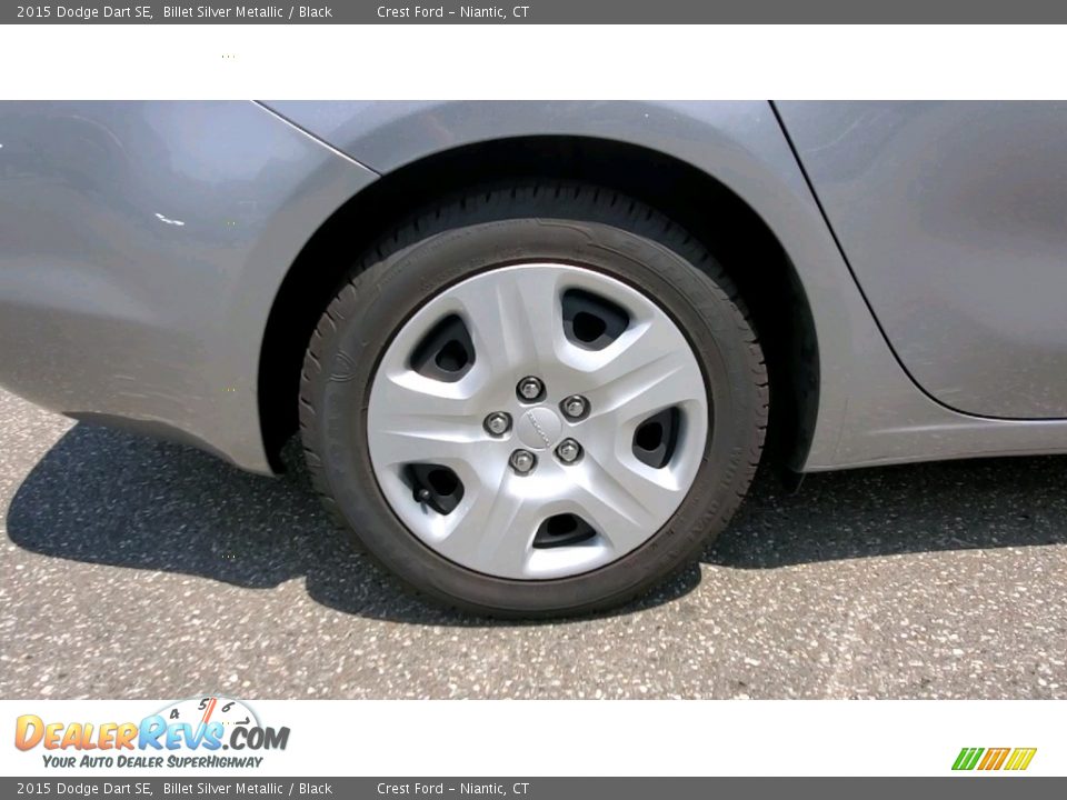 2015 Dodge Dart SE Billet Silver Metallic / Black Photo #21