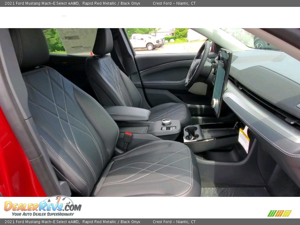 Front Seat of 2021 Ford Mustang Mach-E Select eAWD Photo #22