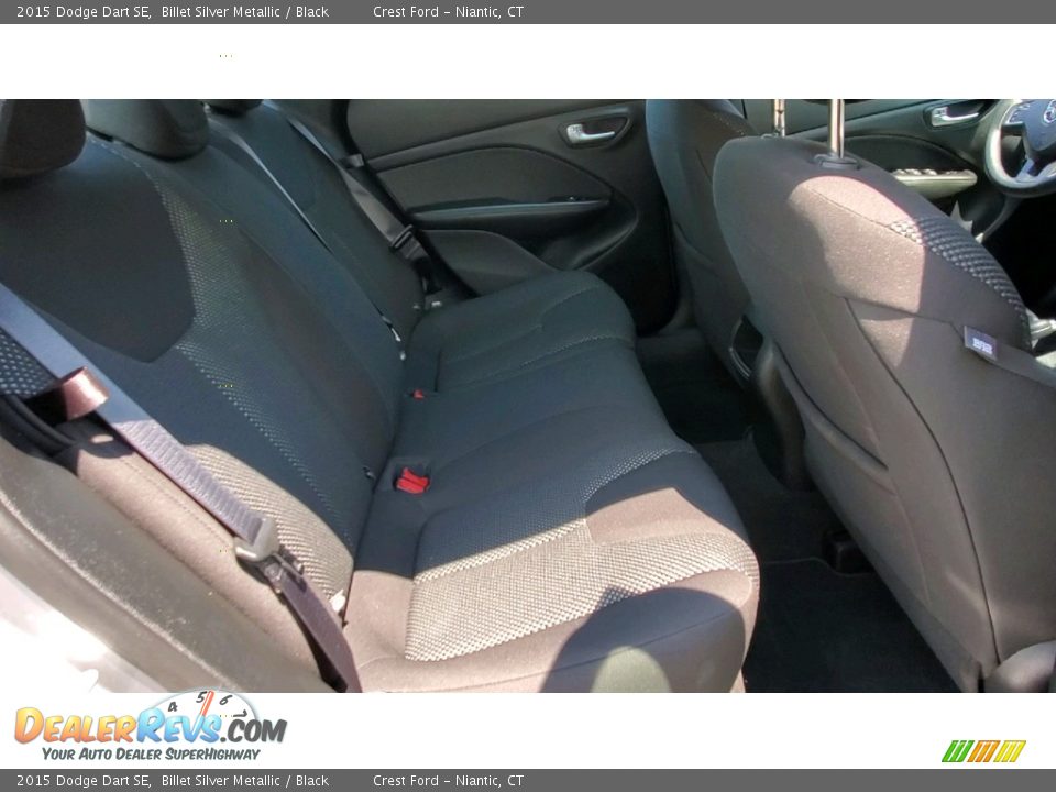 2015 Dodge Dart SE Billet Silver Metallic / Black Photo #22