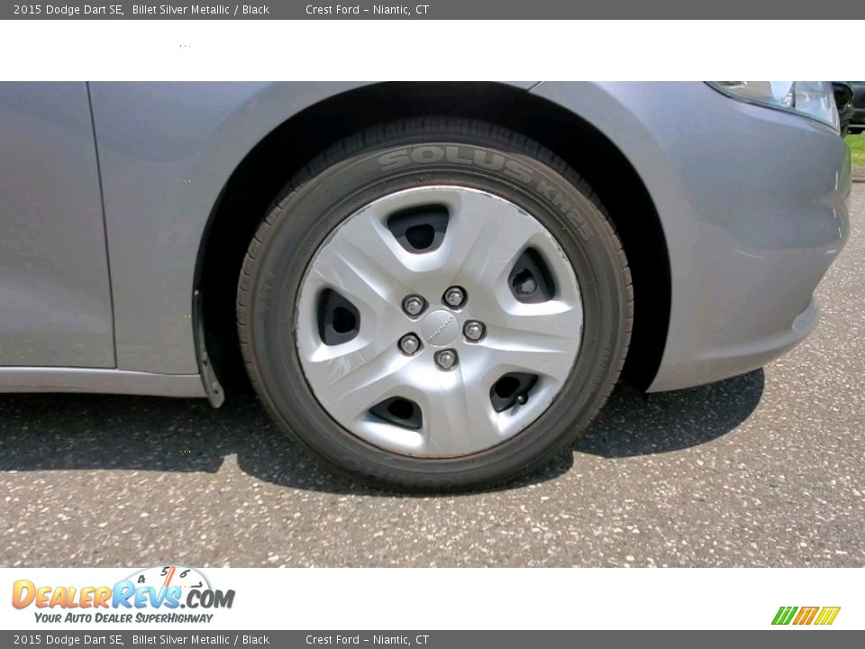 2015 Dodge Dart SE Billet Silver Metallic / Black Photo #25
