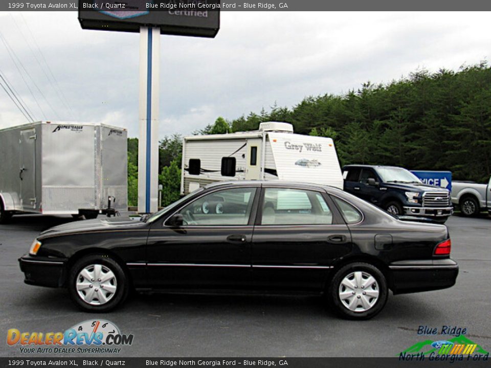 1999 Toyota Avalon XL Black / Quartz Photo #2