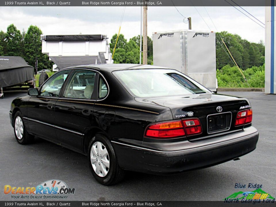 1999 Toyota Avalon XL Black / Quartz Photo #3