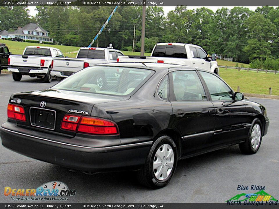 1999 Toyota Avalon XL Black / Quartz Photo #5