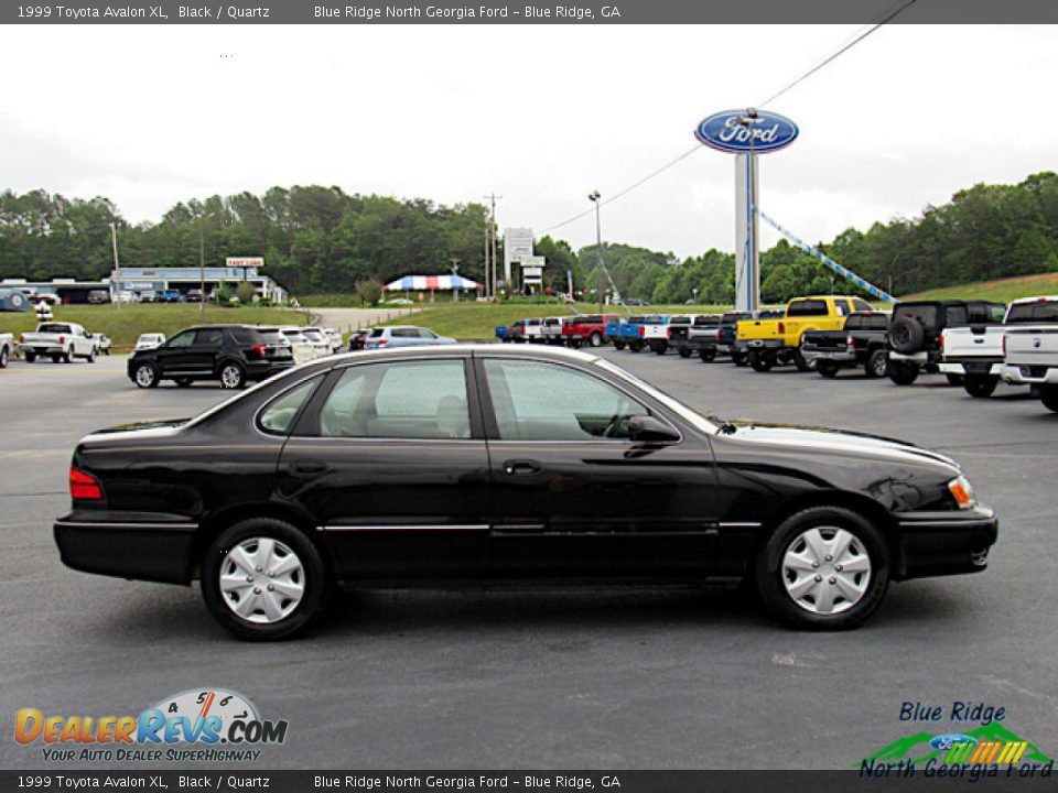 1999 Toyota Avalon XL Black / Quartz Photo #6