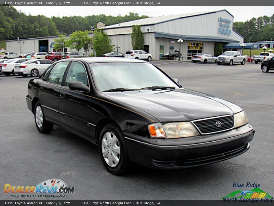 1999 Toyota Avalon XL Black / Quartz Photo #7