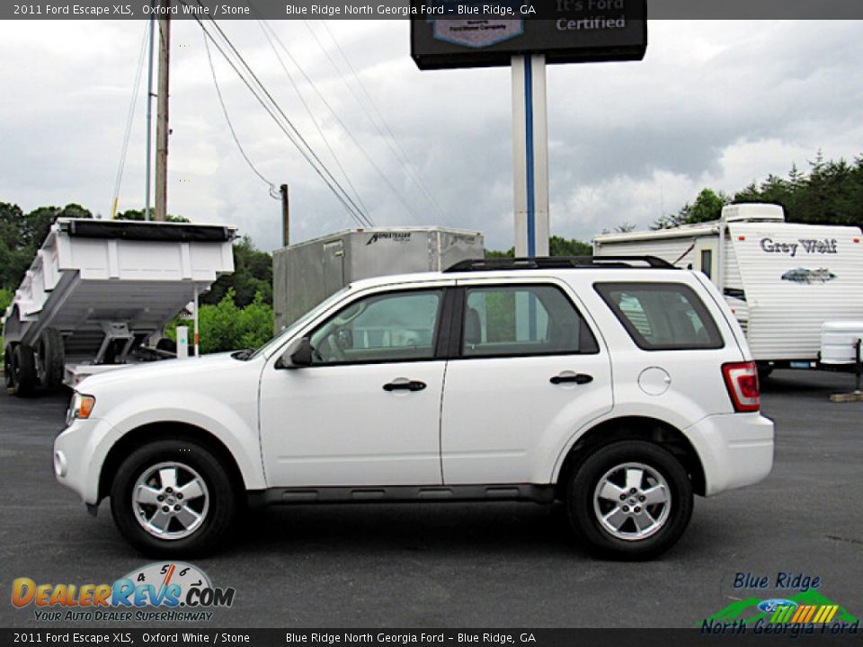 2011 Ford Escape XLS Oxford White / Stone Photo #2