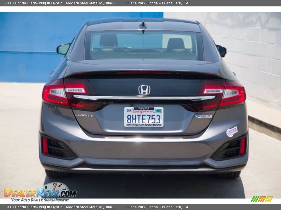 2018 Honda Clarity Plug In Hybrid Modern Steel Metallic / Black Photo #9