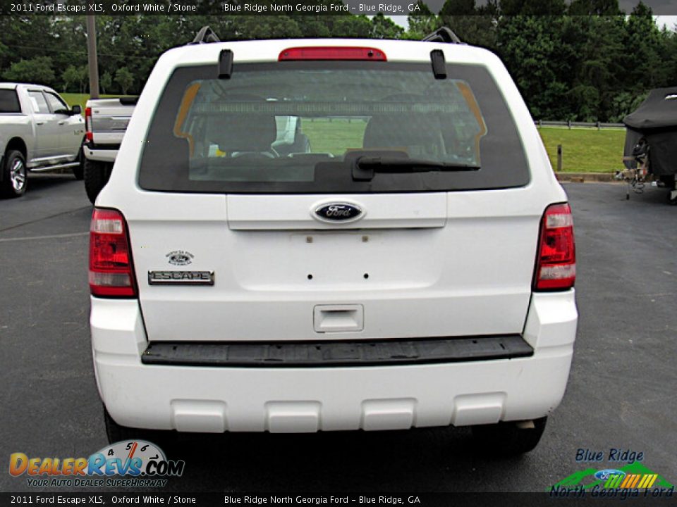 2011 Ford Escape XLS Oxford White / Stone Photo #4