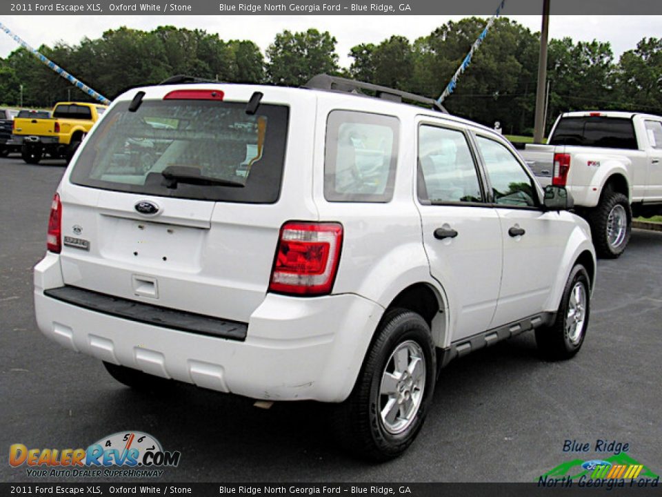 2011 Ford Escape XLS Oxford White / Stone Photo #5