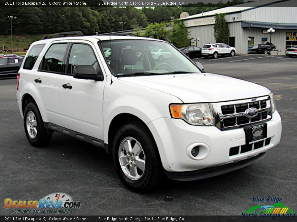 2011 Ford Escape XLS Oxford White / Stone Photo #7