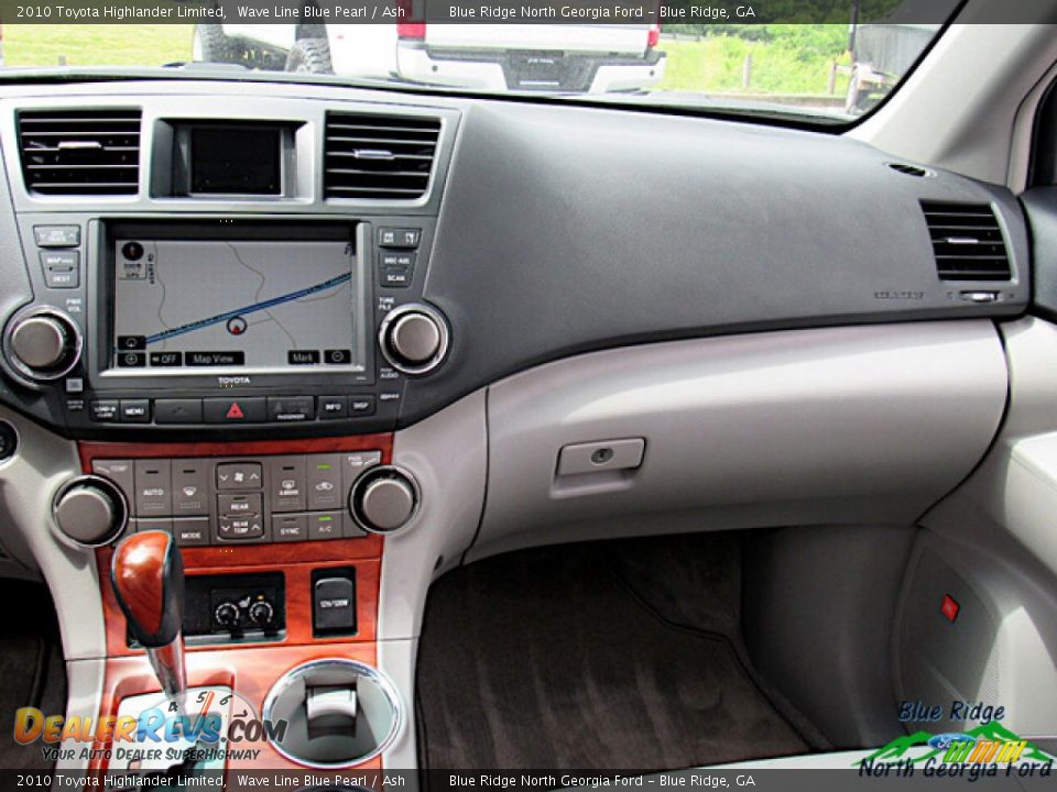 Dashboard of 2010 Toyota Highlander Limited Photo #16