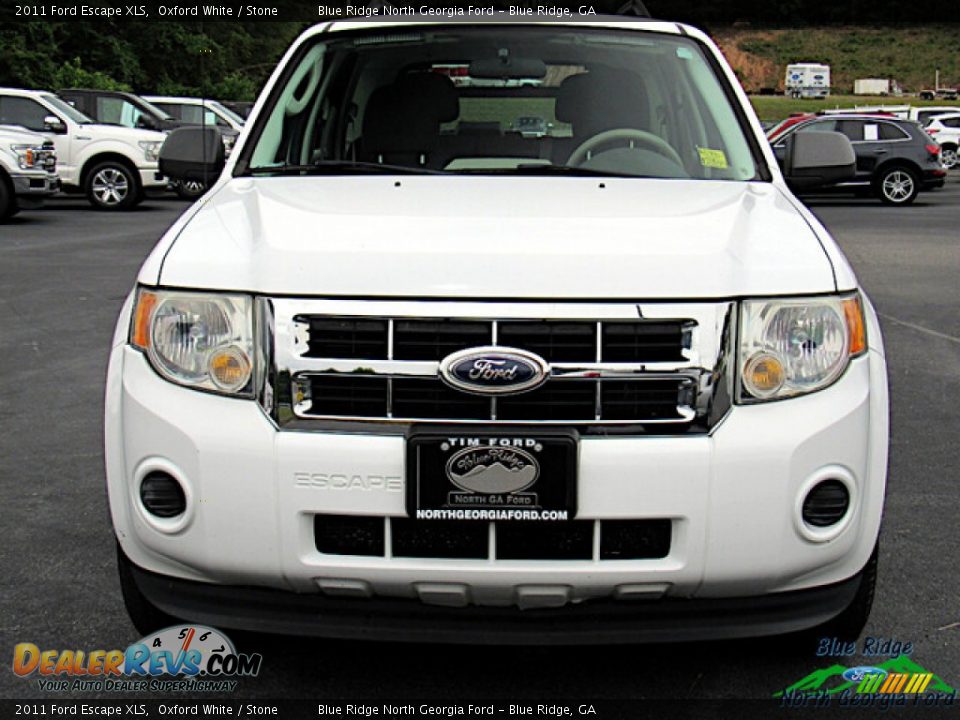 2011 Ford Escape XLS Oxford White / Stone Photo #8