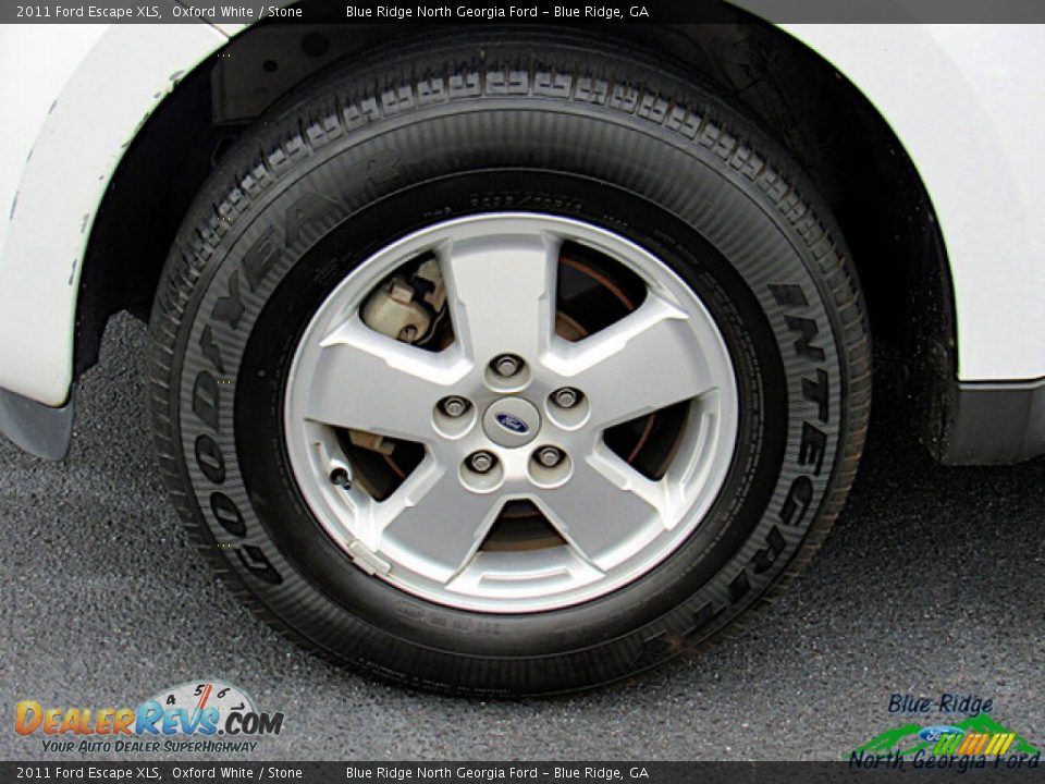 2011 Ford Escape XLS Oxford White / Stone Photo #9